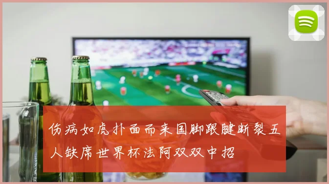 伤病如虎扑面而来国脚跟腱断裂五人缺席世界杯法阿双双中招